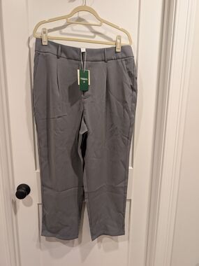 HALARA Gray Tailored Chino Pants